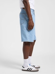 Lee Blue Asher Loose Fit 100% Cotton Shorts - Image 3 of 8