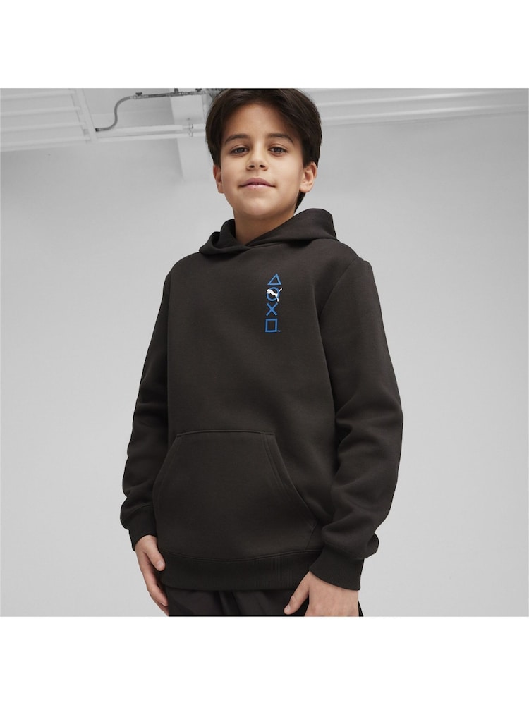 Puma Black Playstation Youth Hoodie - Image 1 of 5 Puma Black Playstation Youth Hoodie - Image 1 of 5