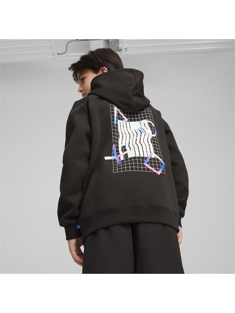 Puma Black Boys Playstation Youth Hoodie - Image 2 of 5