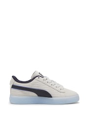 Puma Grey Kids Boys Playstation Suede Sneakers - Image 2 of 7