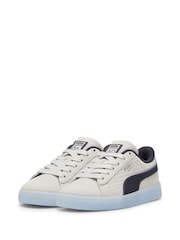 Puma Grey Kids Boys Playstation Suede Sneakers - Image 3 of 7