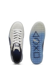 Puma Grey Youth Boys Playstation Suede Sneakers - Image 4 of 7