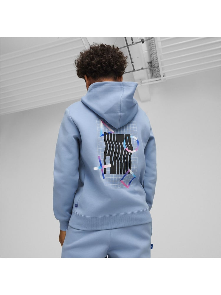 Puma Blue Boys Playstation Youth Hoodie - Image 2 of 5