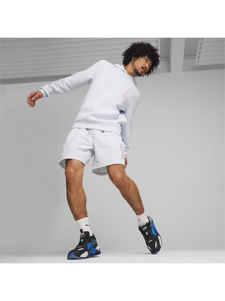 Puma Grey Mens Playstation Hoodie - Image 1 of 7