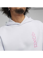 Puma Grey Mens Playstation Hoodie - Image 4 of 7