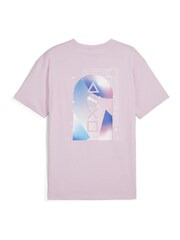 Puma Purple Mens Playstation T-Shirt - Image 7 of 7