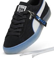 Puma Black Youth Boys Playstation Suede Sneakers - Image 5 of 7