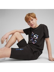 Puma Black Youth Boys Playstation T-Shirt - Image 1 of 5