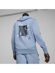 Puma Blue Mens Playstation Hoodie - Image 3 of 7
