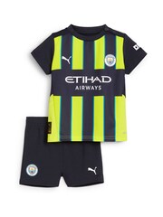 Puma Blue Boys Youth Manchester City Away Baby Kit 24/25 - Image 5 of 5