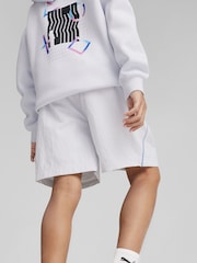 Puma Grey Youth Boys Playstation Shorts - Image 2 of 5