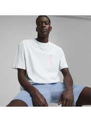 Puma Grey Mens Playstation T-Shirt - Image 1 of 7