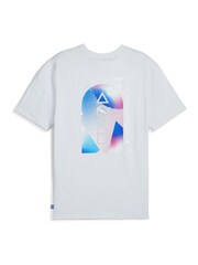 Puma Grey Mens Playstation T-Shirt - Image 6 of 7