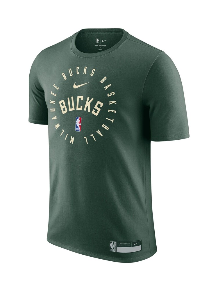 Fanatics Green NBA Milwaukee Bucks Practice T-Shirt - Image 2 of 3