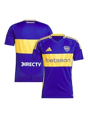 adidas Blue Boca Juniors Home Shirt 2024-25 - Image 1 of 3