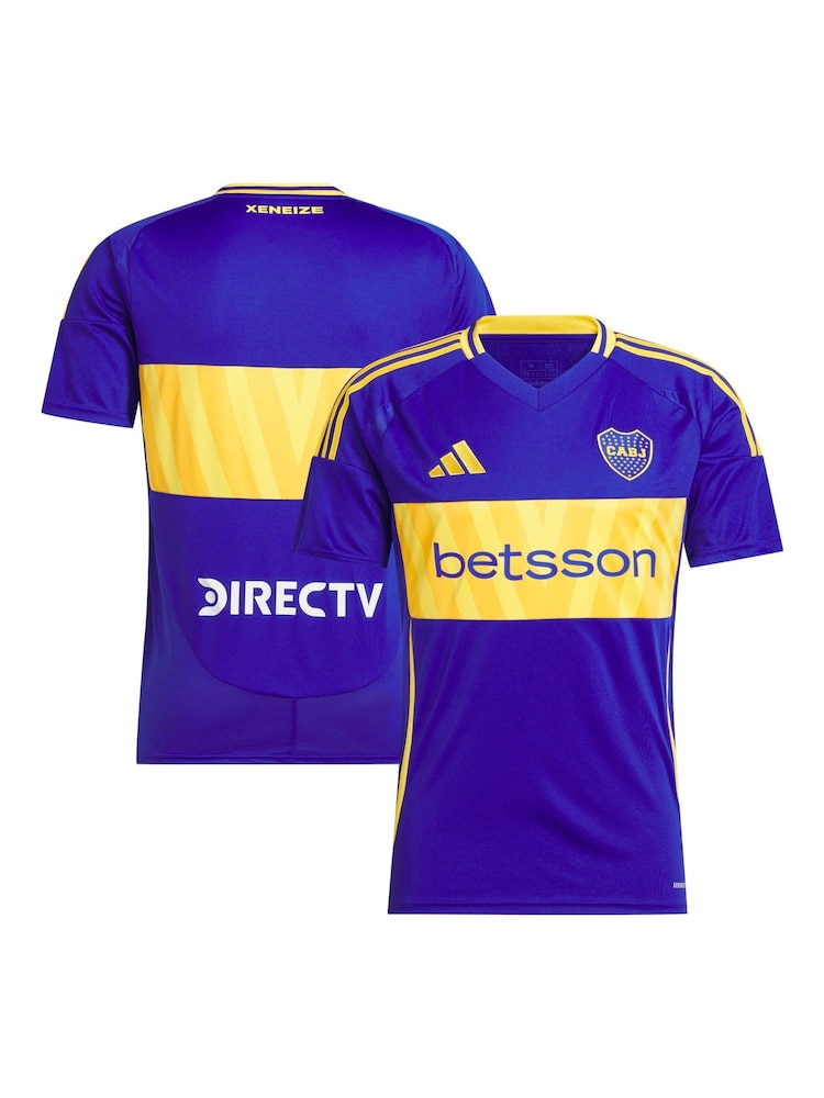 adidas Blue Boca Juniors Home Shirt 2024-25 - Image 1 of 3