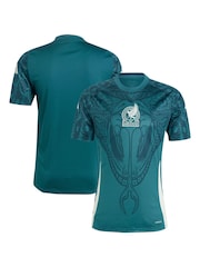 adidas Green Mexico Pre Match Shirt - Image 3 of 5