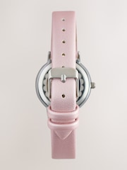 Pink Shimmer Simple Strap Watch - Image 5 of 5