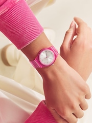 Pink Jelly Strap Watch - Image 1 of 5