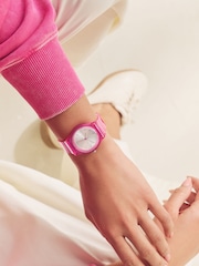 Pink Jelly Strap Watch - Image 2 of 5
