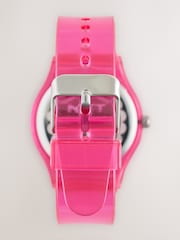 Pink Jelly Strap Watch - Image 4 of 5