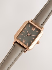 Mink Brown Rectangle Watch - Image 3 of 3