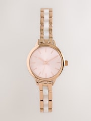 Pink Blush Resin Link Mini Watch - Image 1 of 3