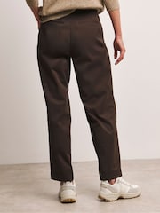 Anthology By JD Williams Chocolate Brown Tailored Wide Leg Trousers - Image 2 of 4