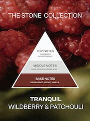 French Connection Green Stone Range Wildberry Patchouli Candle 224G - Image 2 of 2