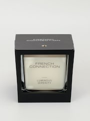French Connection Black Wooden Surround Luminous Serenity Candle 200G - Image 3 of 6