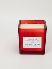 French Connection Red Square Range Cherry Merlot Candle 830G - Image 2 of 6