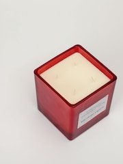 French Connection Red Square Range Cherry Merlot Candle 830G - Image 4 of 6