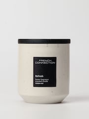 French Connection White Stone Range Iris Blossom Candle 224G - Image 2 of 4