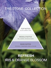 French Connection White Stone Range Iris Blossom Candle 224G - Image 4 of 4