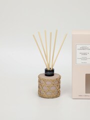 French Connection Stone Woven Detail Stone Bergamot Jasmine Reed Diffuser 100ML - Image 2 of 4