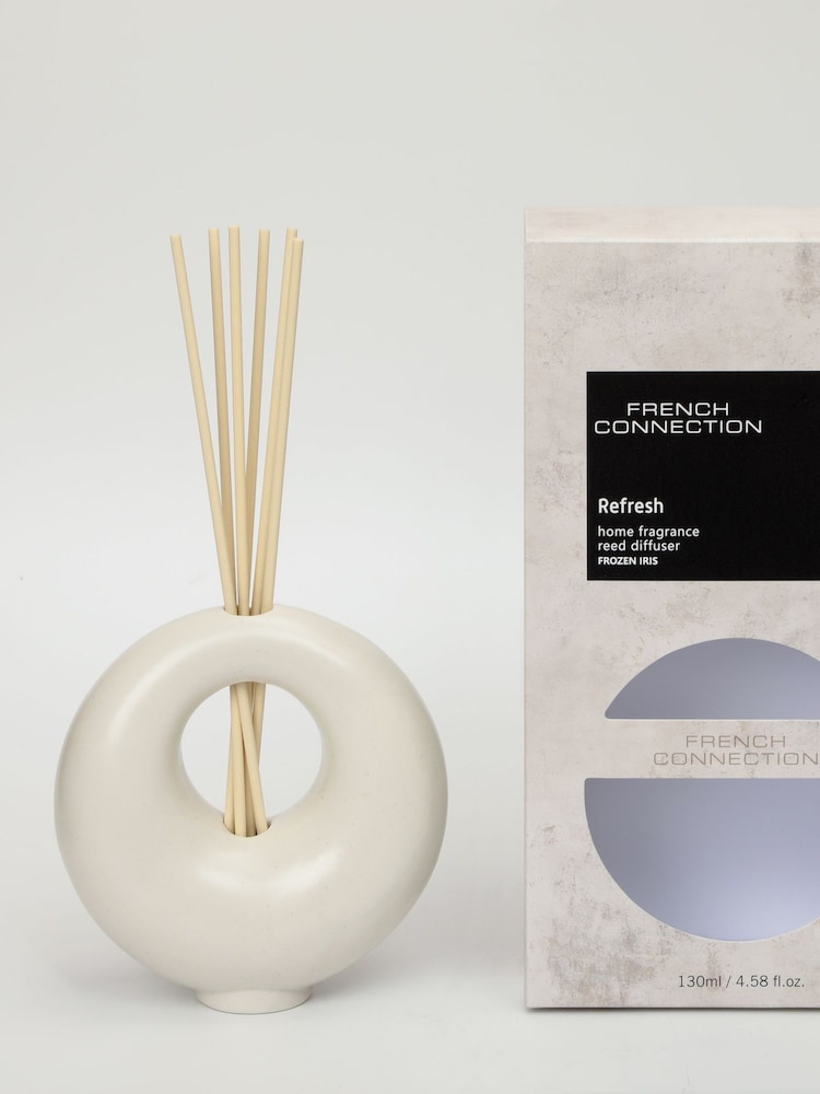 French Connection White Stone Range Iris Blossom Reed Diffuser 130ML - Image 3 of 3