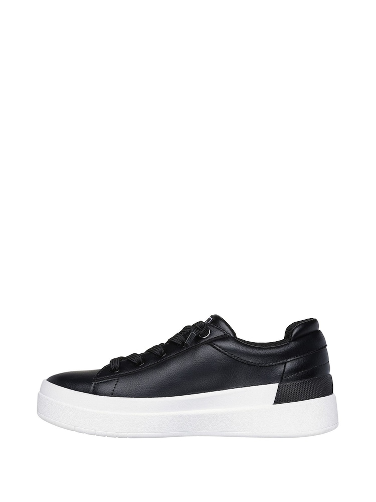 Skechers Black Bobs Dvine Sky Main Step Trainers - Image 2 of 5