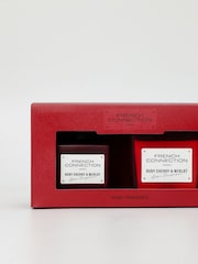 French Connection Red Square Range Cherry Merlot 200G Candle and 100ML Reed Diffuser Gift Set - Image 4 of 5