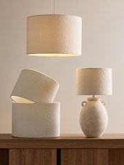 White Boucle Easy Fit Shade - Image 1 of 5