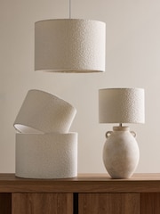White Boucle Easy Fit Shade - Image 2 of 5