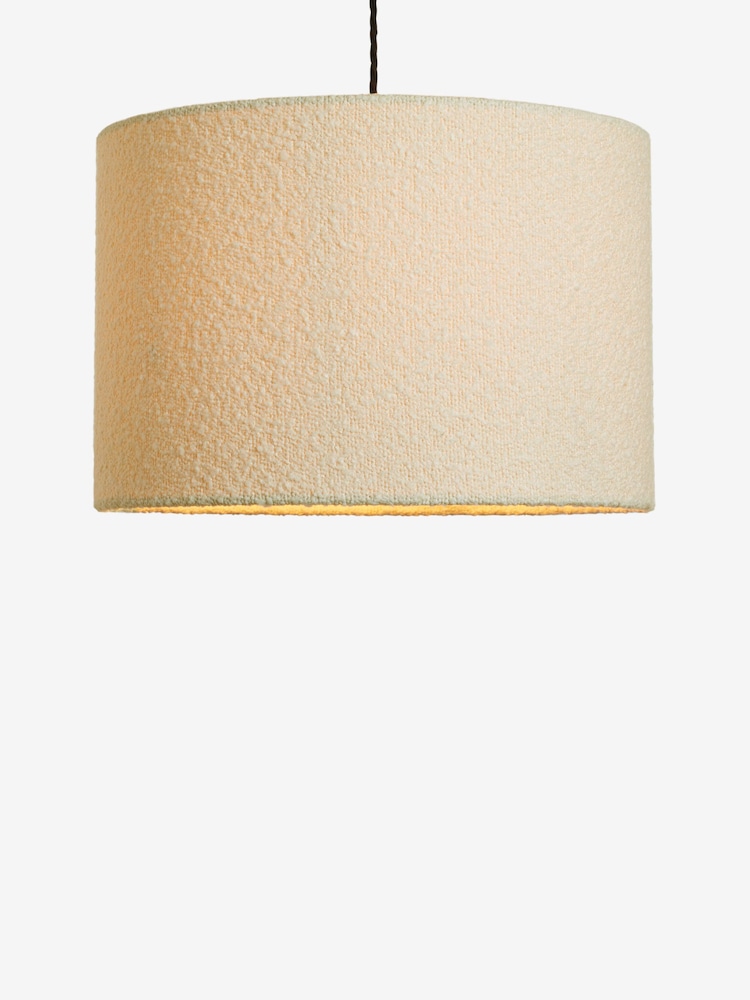 White Boucle Easy Fit Shade - Image 5 of 5