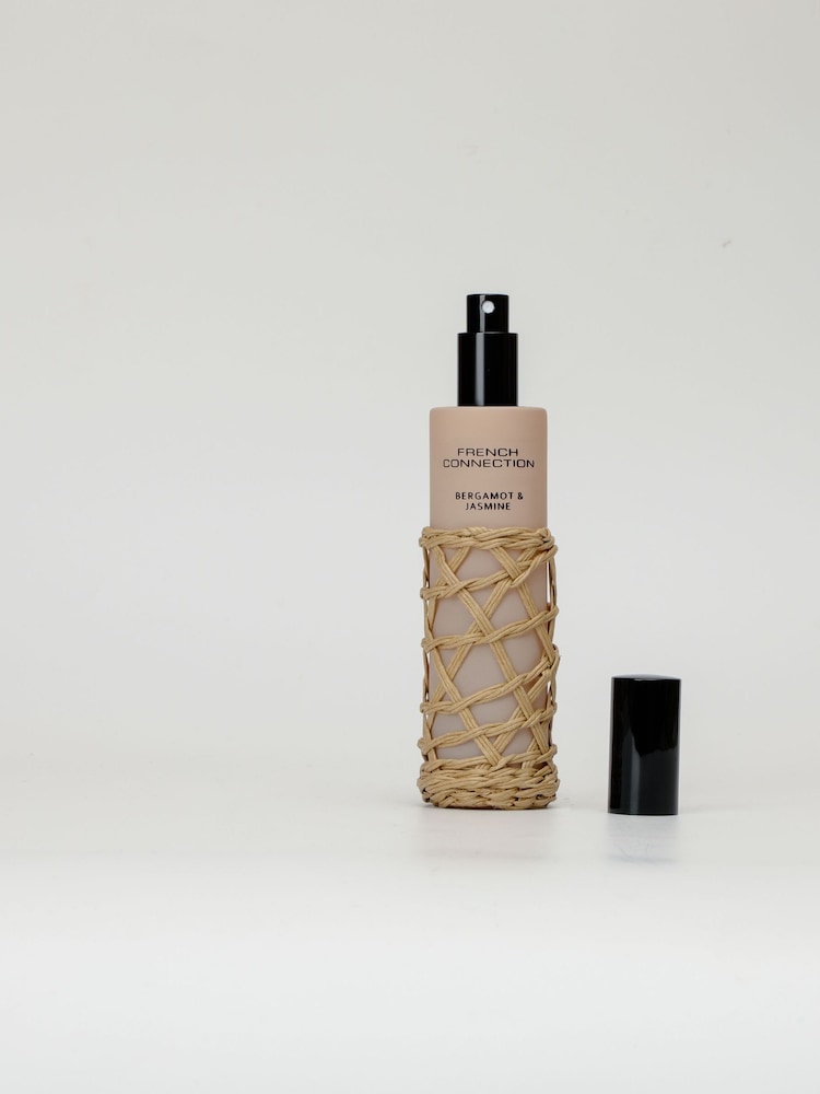 French Connection Woven Detail Stone Bergamot Jasmine Room Spray 100ML - Image 2 of 5 French Connection Woven Detail Stone Bergamot Jasmine Room Spray 100ML - Image 2 of 5