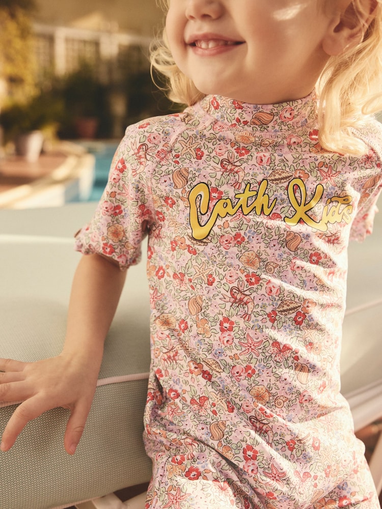 Rose - Maillot de bain Cath Kidston Ditsy à fleurs (3mois7ans) - Image 3 of 8