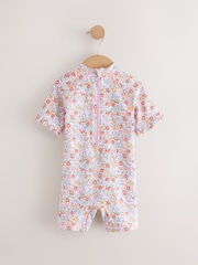 Rosa - Cath Kidston Ditsy Floral Print Sunsafe Swimsuit (3mths-7yrs) - Imagen 6 de 8