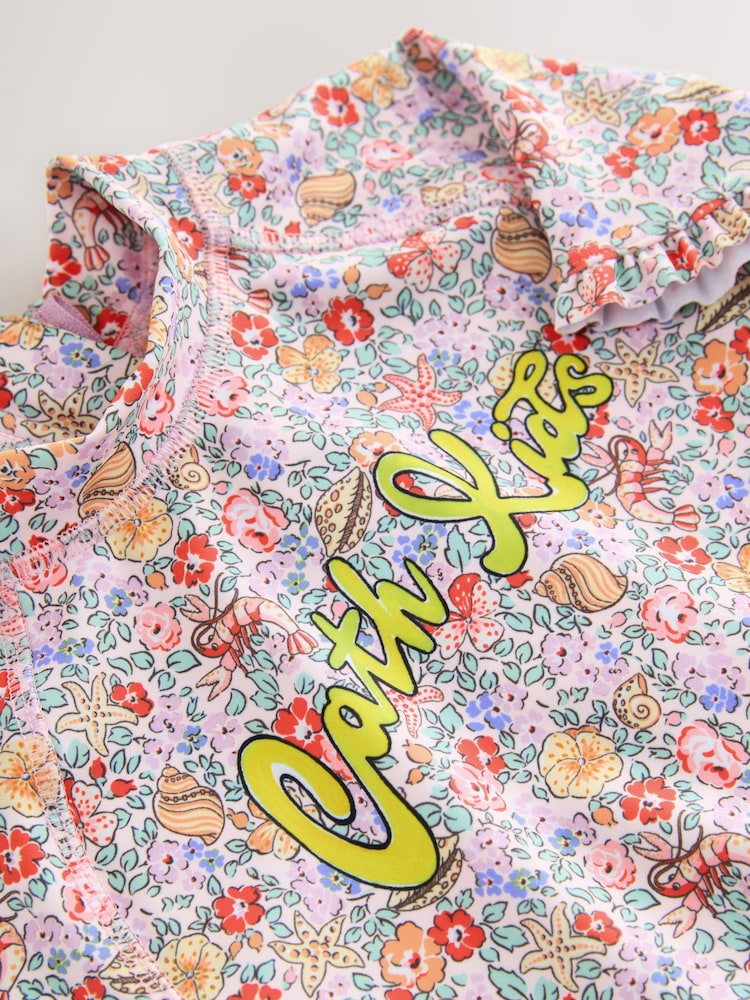 Rosa - Cath Kidston Ditsy Floral Print Sunsafe Swimsuit (3mths-7yrs) - Imagen 8 de 8