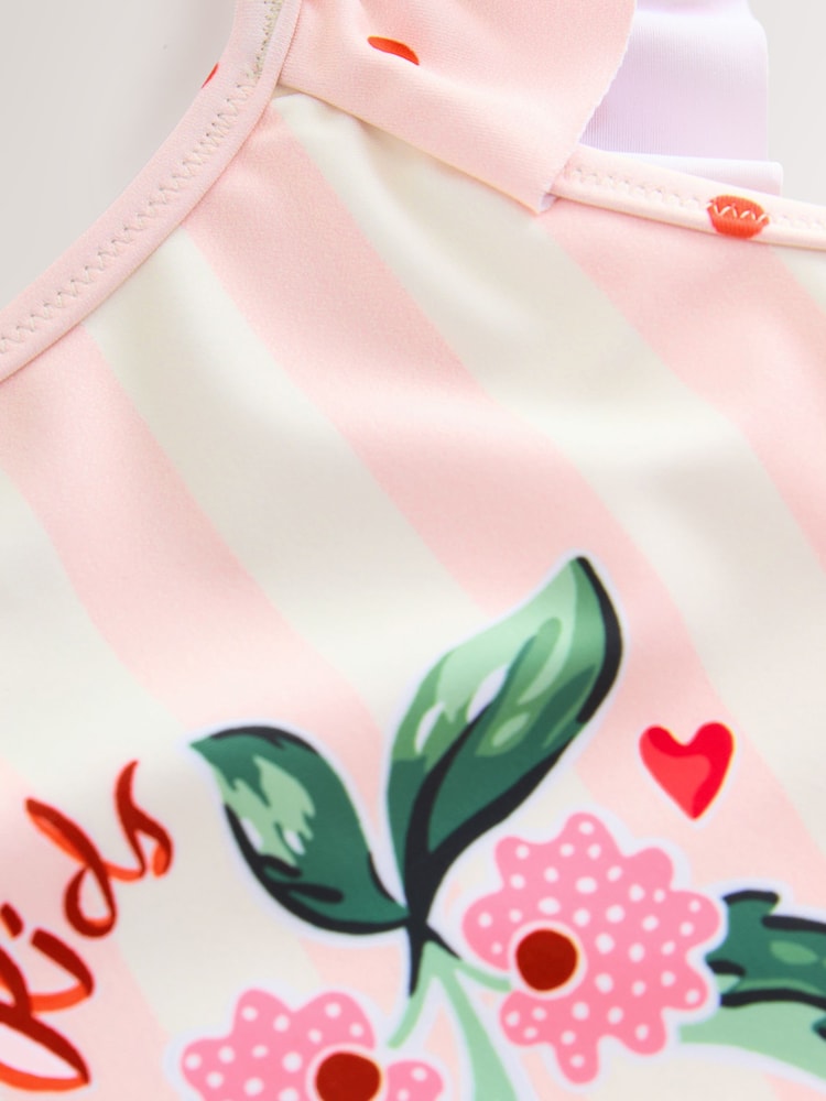 Rosa - Cath Kidston Cherry Stripe Swimsuit (3mths-7yrs) - Imagen 7 de 7