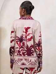 Розовый - Футболка Lipsy Satin Printed - Image 4 of 4