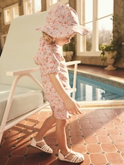 Rosa - Cath Kidston Ditsy Floral Print Hat (3mths-10yrs) - Imagen 4 de 9