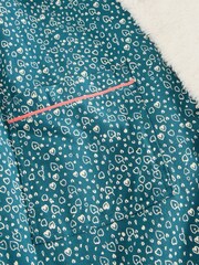 White Stuff Green Ava Lined Dressing Gown - Image 6 of 6
