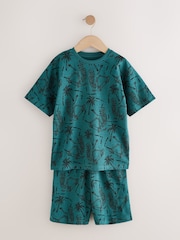 Multi Skulls 100% Cotton Short Pyjamas 3 Pack (3-16yrs) - Image 7 of 11